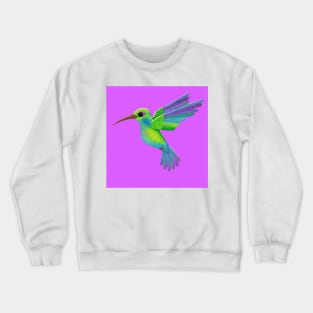 Pretty Hummingbird Crewneck Sweatshirt